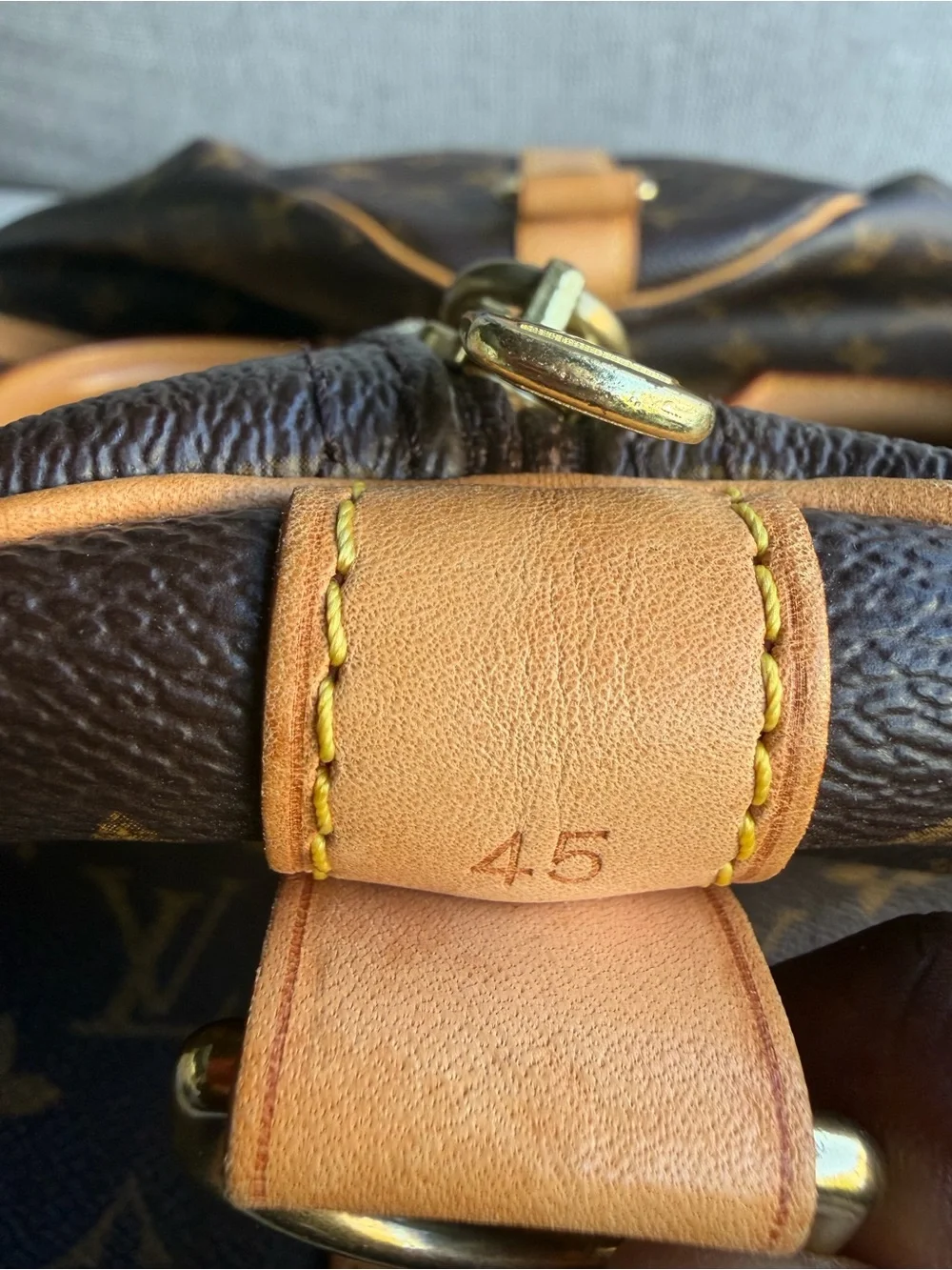 Louis Vuitton Keepall Bandouliere Bag Monogram Canvas 45